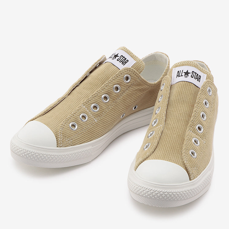 CONVERSE ALL STAR LIGHT CORDUROY SLIP OX Beige Chuck Taylor Japan Exclusive