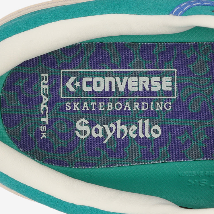 CONVERSE BREAKSTAR SK SAYHELLO OX + Blue Green/Purple Japan Exclusive